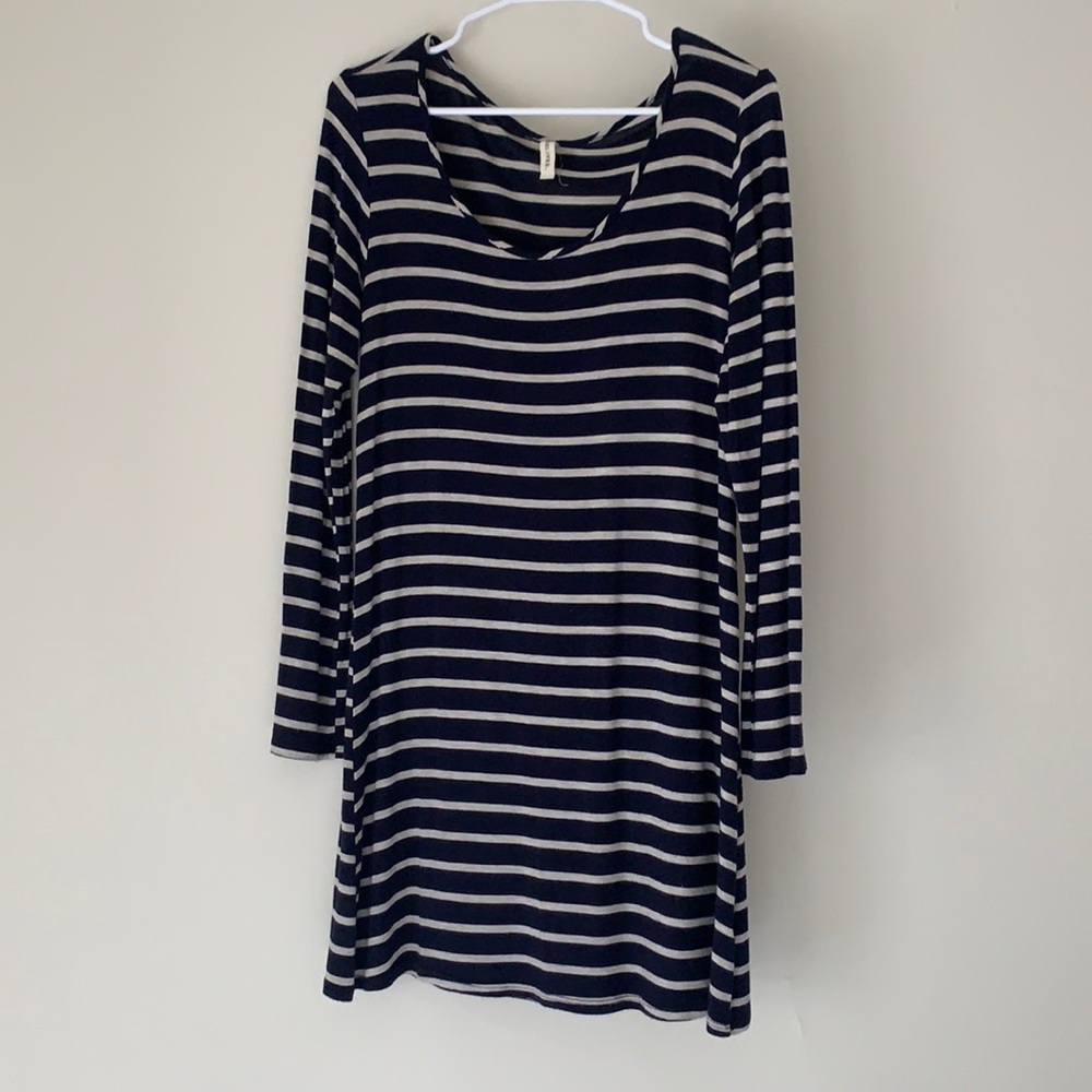 Striped long sleeve Dress